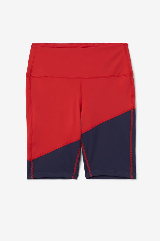 Fila Marley Bike Shorts Red - Womens - 68152FZIY